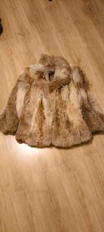 Bontjas maat 42-44 - bv voor boerenbruiloft, Kleding | Dames, Jassen | Zomer, Ophalen of Verzenden, Gedragen, Maat 42/44 (L), Bruin