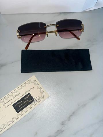 Cartier Piccadilly CT0092O Gold diamond cut glazen  beschikbaar voor biedingen