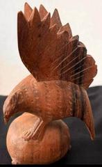 Handgesneden Houten Roofvogel Decoratie, Ophalen of Verzenden