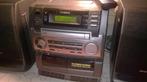 Stereo Aiwa + geluidsboxen + afstandsbediening, Ophalen of Verzenden, Gebruikt, Cd-speler, Overige merken