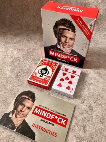 Mindf*ck Kaartspel - Victor Mids & Oscar Verpoort beschikbaar voor biedingen