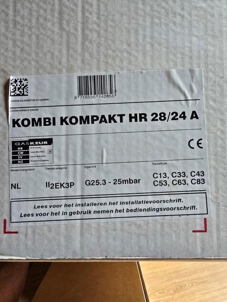 Intergas CV Ketel - Nieuw in doos, Doe-het-zelf en Verbouw, Geisers en Boilers, Nieuw, Boiler, Aardgas, Minder dan 20 liter, Minder dan 3 jaar oud