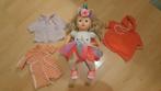 Pop met extra kleding, Ophalen of Verzenden, Zo goed als nieuw, Babypop