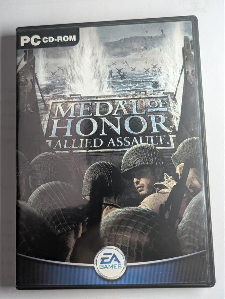 Medal Of Honor: Allied Assault -, Spelcomputers en Games, Games | Pc, Shooter, 1 speler, Vanaf 16 jaar, Ophalen of Verzenden