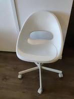 Bureaustoel wit IKEA (Loberget), Huis en Inrichting, Bureaustoelen, Ophalen, Gebruikt, Wit, Bureaustoel