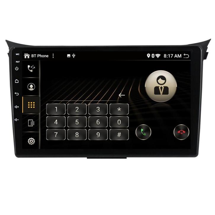 Radio Navigatie Hyundai I30 2011 android 14 apple carplay, Auto diversen, Autoradio's, Nieuw, Ophalen of Verzenden