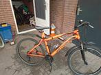 B-Twin 26 inch XL.18 versnel.Oranje.zeer nette fiets 🚴💤, Versnellingen, Zo goed als nieuw, 53 tot 57 cm, Ophalen
