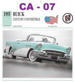 Ca7 Autokaart Buick Century Convertible ( 1955 ), Verzamelen, Automerken, Motoren en Formule 1, Ophalen of Verzenden, Zo goed als nieuw