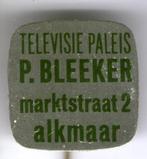 Televisie paleis P. Bleeker Alkmaar blik speldje ( V_173 ), Verzamelen, Speldjes, Pins en Buttons, Verzenden, Nieuw, Merk, Speldje of Pin
