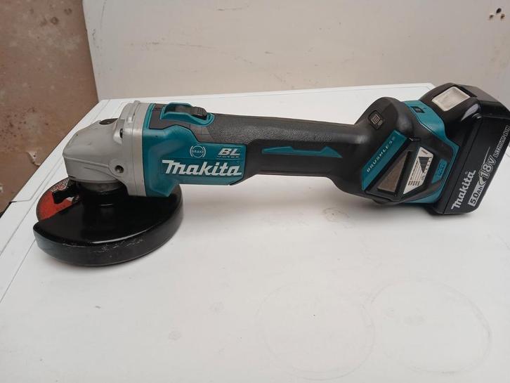 Makita DGA514 Accu Haakse Slijper, Doe-het-zelf en Verbouw, Gereedschap | Schuurmachines, Gebruikt, Overige typen, Minder dan 600 watt