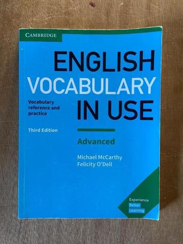 English vocabulary in use, advanced beschikbaar voor biedingen