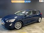 Ford Focus 1.5 EcoBlue AUT|CLIMATE|NAV|PDC|CRUISE|, Stof, Gebruikt, 4 cilinders, Blauw