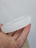 Seleniet schijf, tree of life gravering, Ophalen of Verzenden, Mineraal