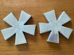 Pol’s Potten -  aluminium onderzetters ( 2x ) – Ø ca. 17 cm, Verzenden, Huis en Inrichting