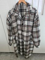 Geruite jas van Norah - Maat 48/50, Bruin, Maat 46/48 (XL) of groter, Ophalen of Verzenden, Zo goed als nieuw
