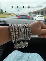 Indiase armbanden, Sieraden, Tassen en Uiterlijk, Armbanden, Ophalen of Verzenden, Nieuw, Zilver