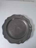 Antiek tinnen bord, Antiek en Kunst, Antiek | Tin, Ophalen of Verzenden