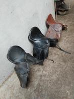 3 oude zadels, Ophalen of Verzenden, Gebruikt