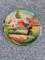 Vintage houten windmolen bord,handbeschilderd., Ophalen of Verzenden, Zo goed als nieuw