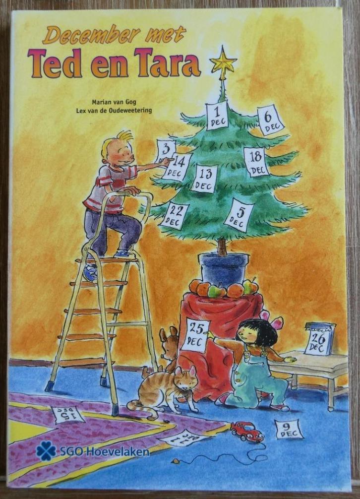 December met Ted en Tara - Elke dag in december een verhaal, Boeken, Kinderboeken | Kleuters, Zo goed als nieuw, Fictie algemeen