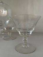 antiek glaswerk likeur glaasjes, Antiek en Kunst, Ophalen