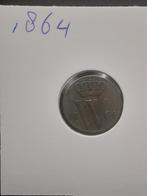 1/2 cent 1864 Koning Willem III, Postzegels en Munten, Munten | Nederland, Ophalen of Verzenden, Koning Willem III, Overige waardes