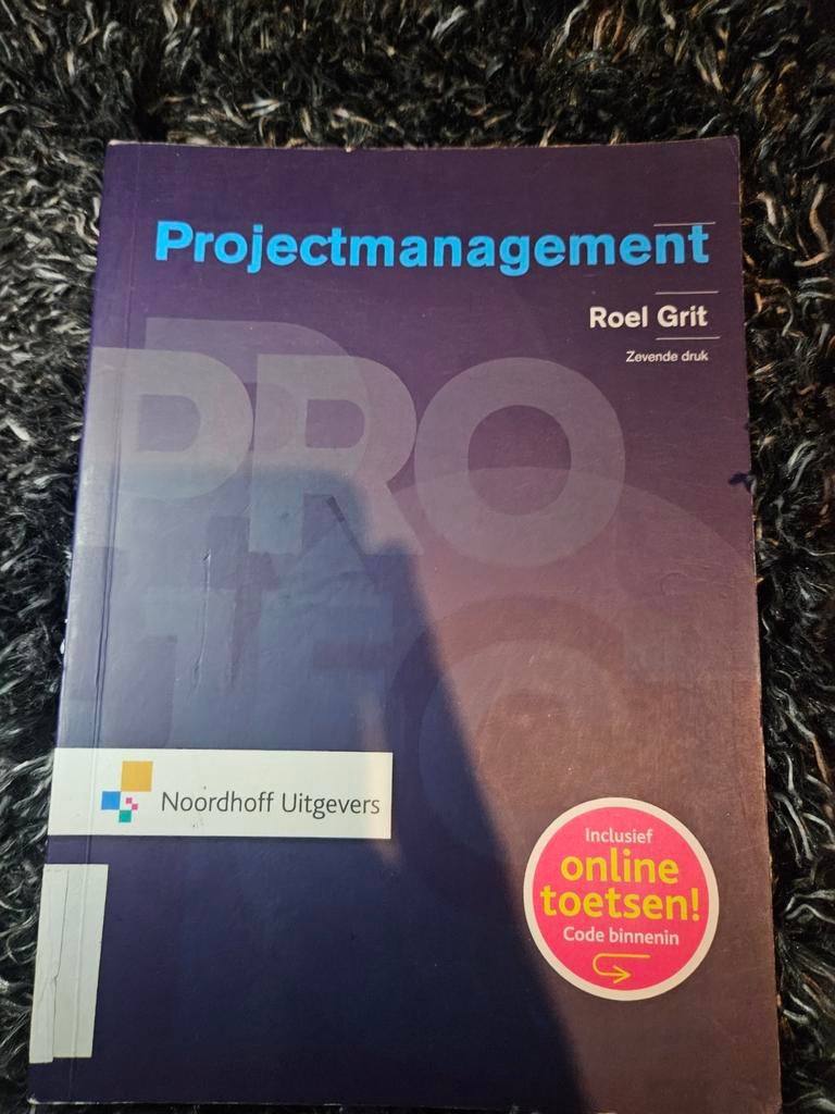 Project management Roel grit, Ophalen of Verzenden, Nieuw, Management