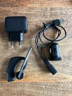 ➡️ Plantronics Bleutooth headset + oplader + 12V  to Gigaset, Ophalen of Verzenden, Zo goed als nieuw, Draadloos, In-ear