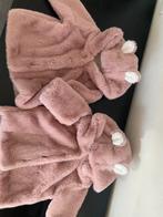 Twee oud roze bontjasjes met teddy capuchon, Kinderen en Baby's, Babykleding | Maat 62, Zo goed als nieuw, Ophalen