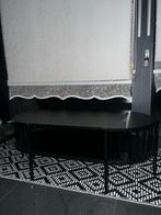 Mooie zwarte tafel, Huis en Inrichting, Ophalen, Gebruikt, 100 tot 150 cm, 50 tot 100 cm