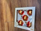 Echt Glas Kerstballen - Klassiek Design, Overige materialen, Nieuw, Ophalen of Verzenden, Kaars