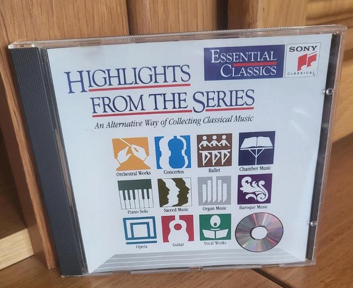 Various Highlights From The Series - Mozart, Chopin, Bach, Cd's en Dvd's, Cd's | Klassiek, Zo goed als nieuw, Opera of Operette
