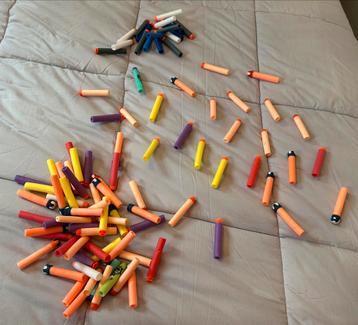 96x diverse Nerf pijltjes / darts verschillende kleuren beschikbaar voor biedingen