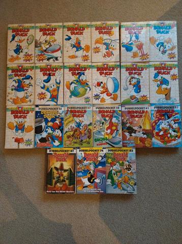 Donald Duck dubbel pockets 21 stuks beschikbaar voor biedingen