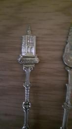 Theelepels 2x toren, Amsterdam en Workum, Ophalen of Verzenden, Zo goed als nieuw, Rvs of Chroom, Los bestek