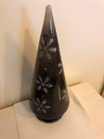 Glazen kerstboom op voet, Diversen, Kerst, Ophalen of Verzenden, Zo goed als nieuw