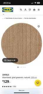 Vloerkleed jute, Huis en Inrichting, Stoffering | Tapijten en Kleden, Ophalen, Rond, 200 cm of meer, 200 cm of meer