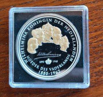 Wilhelmina Herdenkingsmunt 2018 Zilver Proof beschikbaar voor biedingen