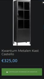 Kwantum Castello kast Buffetkast - Industrieel - Topstaat!, Huis en Inrichting, Kasten | Vitrinekasten, Zo goed als nieuw, Metaal