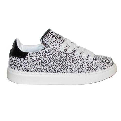 GATTINO maat 34 lerensneaker/rits zwart/wit gratis verzenden, Kinderen en Baby's, Kinderkleding | Schoenen en Sokken, Nieuw, Schoenen