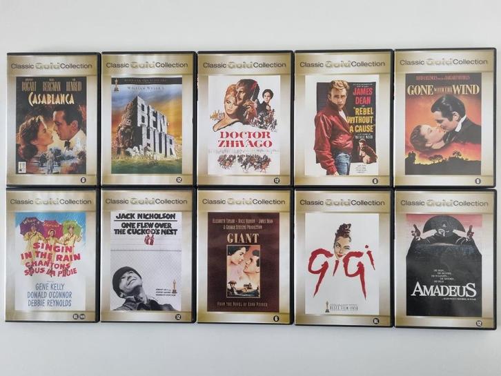 Classic Gold Collection - 1 t/m 10 - Complete Collectie, Cd's en Dvd's, Dvd's | Klassiekers, Ophalen of Verzenden