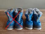 Gevoerde snowboots blauw grijs - maat 20/21, Ophalen of Verzenden, Gebruikt, Jongetje of Meisje, Laarsjes