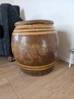 Grote Chinese vaas pot drakenpot draak keramiek bloempot, Antiek en Kunst, Ophalen