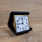 Vintage Hema reiswekkertje, Huis en Inrichting, Woonaccessoires | Klokken, Gebruikt, Hema, Wekker of Tafelklok, Hema