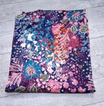 lappenkraam Hysteric flowers lycra paars stretch, Ophalen, 120 cm of meer, Paars, Katoen