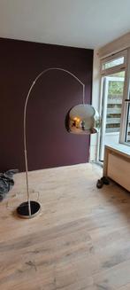 Booglamp Vloerlamp, Huis en Inrichting, Lampen | Vloerlampen, Ophalen, Gebruikt, Metaal, 150 tot 200 cm