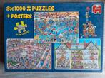 Jan van Haasteren 3x1000 puzzel Bokswedstrijd,  Uitverkoop., Ophalen, 500 t/m 1500 stukjes, Zo goed als nieuw