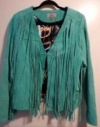 Dames jas  maat 42 echt suède, Ophalen of Verzenden, Zo goed als nieuw, Maat 42/44 (L), Zwart