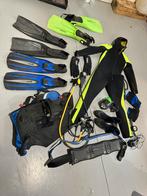 Complete duikset 175cm schoenmaat 41-43, Watersport en Boten, Duiken, Ophalen, Gebruikt, Duikpak
