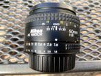 Nikon AF Nikkor 50 mm 1.8, Ophalen, Zo goed als nieuw, Standaardlens